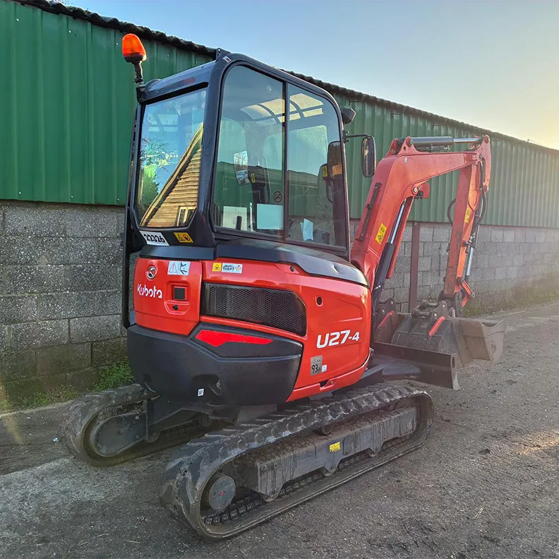 3T Excavator Kubota U27-4 2022